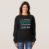 Achalasia Survivor Krieger 5 Sweatshirt (Vorne ganz)