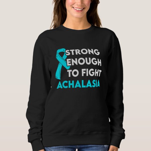 Achalasia Survivor Warrior Sweatshirt (Vorderseite)