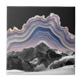 Achat-Berg Fliese (Vorderseite)