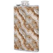 Achat-Druck-Flasche Flachmann (Links)