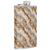 Achat-Druck-Flasche Flachmann (Rechts)