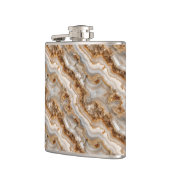 Achat-Druck-Flasche Flachmann (Links)