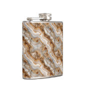 Achat-Druck-Flasche Flachmann (Rechts)