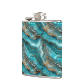Achat-Druck-Flasche Flachmann (Links)