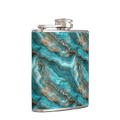 Achat-Druck-Flasche Flachmann (Rechts)