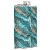 Achat-Druck-Flasche Flachmann (Rechts)