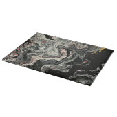 Achat-Flüssigkeits-Marmor Schneidebrett (Ecke)