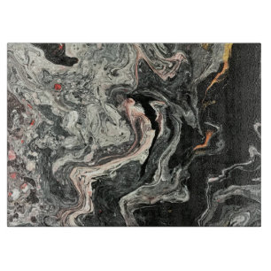 Achat-Flüssigkeits-Marmor Schneidebrett