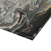 Achat-Flüssigkeits-Marmor Schneidebrett (Ecke)