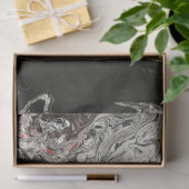 Achat-Flüssigkeits-Marmor Seidenpapier (Geschenk)