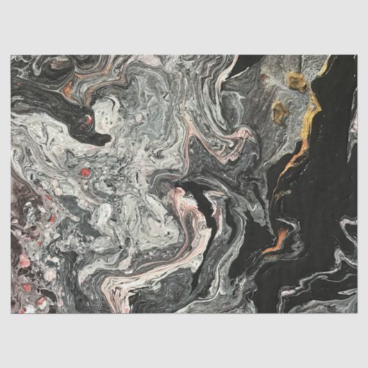 Achat-Flüssigkeits-Marmor Seidenpapier (Vorderseite)