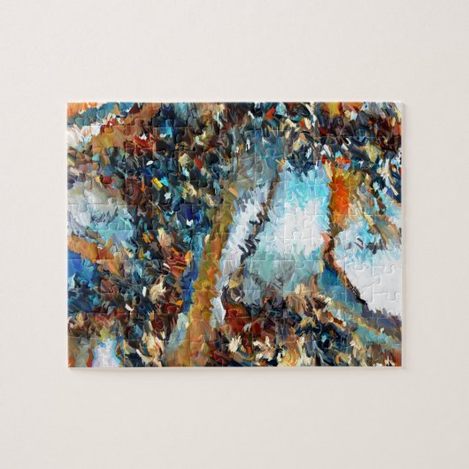 Achat Geode abstrakt Puzzle (Horizontal)