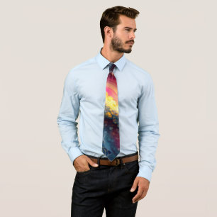 Achat-Marmor-Halskrawatte Krawatte