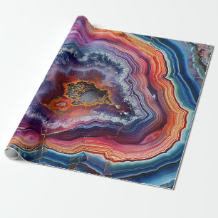 Achat-Scheiben-Geschenkpapier Geschenkpapier