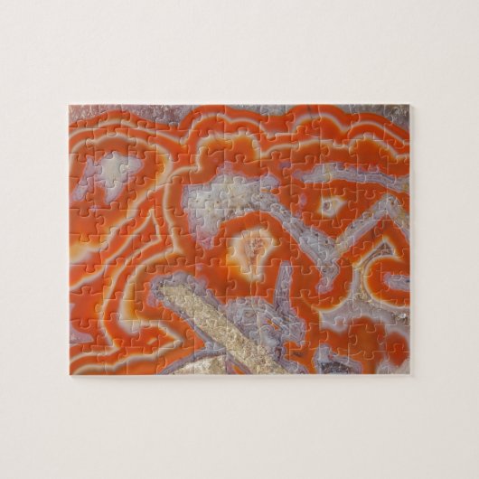 Achatprobe Puzzle (Horizontal)