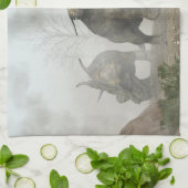 Achelousauruses Küchentuch (Gefaltet)