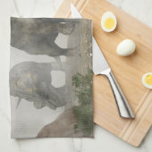 Achelousauruses Küchentuch (Viertel Falte)