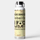 Achempong 2026 Global Cup: Tailgate Essential 9 Trinkflasche (Rückseite)
