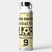 Achempong 2026 Global Cup: Tailgate Essential 9 Trinkflasche (Vorderseite)