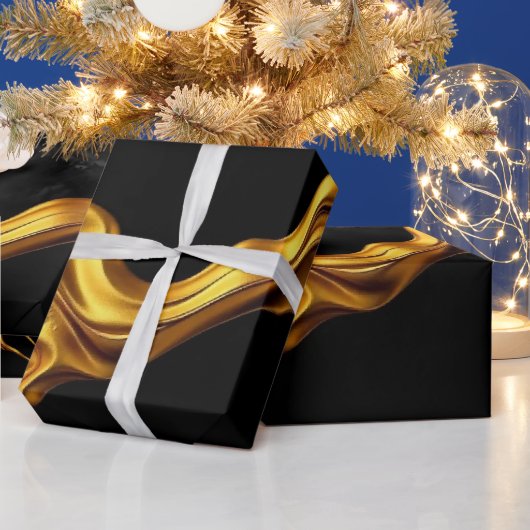 Achempong Abstract Art & Global Inspired Luxury G Geschenkpapier (Feiertage)