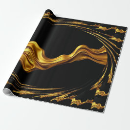 Achempong Abstract Art & Global Inspired Luxury G Geschenkpapier