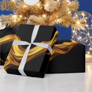 Achempong Abstract Art & Global Inspirierte Luxusg Geschenkpapier