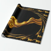 Achempong Abstrakte Kunst & Globale Inspirierte Lu Geschenkpapier (Ungerollt)