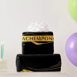 Achempong: Auric Cascade    Liquid Gold Opulence   Geschenkpapier