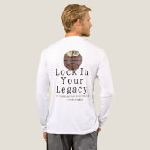 Achempong Basketball: CHAMPS GAME ON - Vermächtnis Tri-Blend Shirt (Voller Rücken)