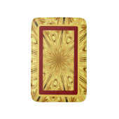 Achempong Gilded Zenith Crimson | Opulent Gold Red Badematte (Vorderseite Vertikal)