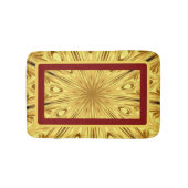 Achempong Gilded Zenith Crimson | Opulent Gold Red Badematte (Vorderseite)