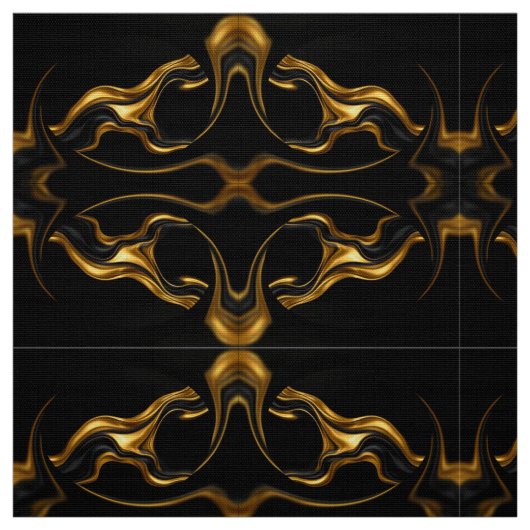 Achempong Opulent Swirl Polyester Poplin Decor Fab Stoff (Muster)