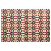 Achempong: Starburst | Deep Crimson & Gold Luxury  Stoff (Fat Quarter (45,7 x 55,9 cm))