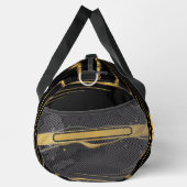 Achempong: The Auric Cascade | Opulent Liquid Gold Duffle Bag (Rechts)