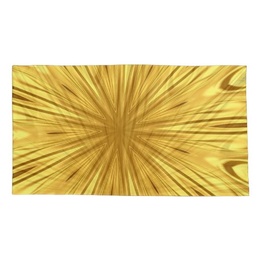 Achempong: The Gilded Zenith Opulent Swirl Liquid Kissenbezug (Rückseite-Links)