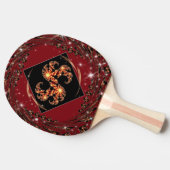 Achempong Zazzle: Cosmic Balance High-Performance Tischtennis Schläger (Seitenansicht)