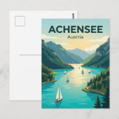 Achensee Österreich Postkarte (Vorne/Hinten)
