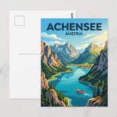 Achensee Österreich Postkarte (Vorne/Hinten)