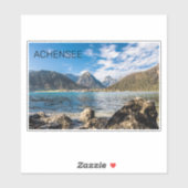 Achensee Tirol Retro Austria Holiday Souvenir Aufkleber (Blatt)