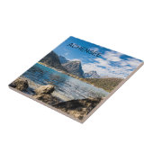 Achensee Tirol Retro Austria Holiday Souvenir Fliese (Seite)