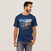 Achensee Tirol Retro Austria Holiday Souvenir T-Shirt (Vorne ganz)