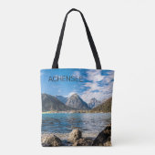 Achensee Tirol Retro Austria Holiday Souvenir Tasche (Rückseite)