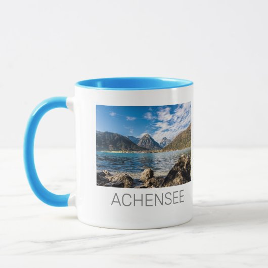Achensee Tirol Retro Austria Holiday Souvenir Tasse (Links)