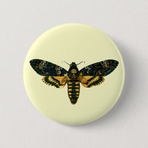Acherontia-Atropos (Todeskopfhawkmoth) Button