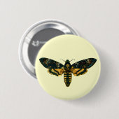 Acherontia-Atropos (Todeskopfhawkmoth) Button (Vorne & Hinten)