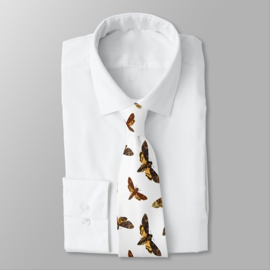 Acherontia Lachesis - Todeskopfhawkmoth Krawatte (Gebunden)