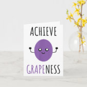 Achieve Gness - Kawaii Style G  Karte (Gelbe Blume)