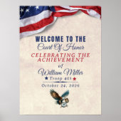 Achievement Ceremony Welcome Poster – Custom Name (Vorne)