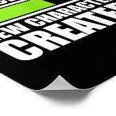 Achievement Unlocked New Character D Funny Pregnan Poster (Ecke)