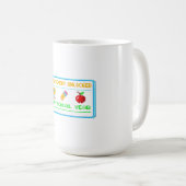 Achievement Unlocked: New School Year | Retro Game Kaffeetasse (VorderseiteRechts)